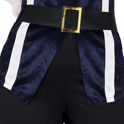 Musketier Kostuum Blauw Dames van Fiestas Guirca koop je bij Partywinkel