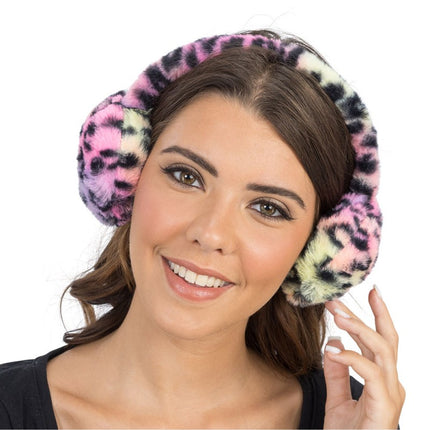 Paraorecchie leopardati colorati NON EMATIVI