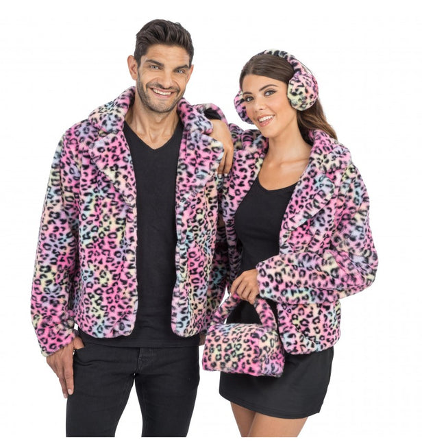 Paraorecchie leopardati colorati NON EMATIVI