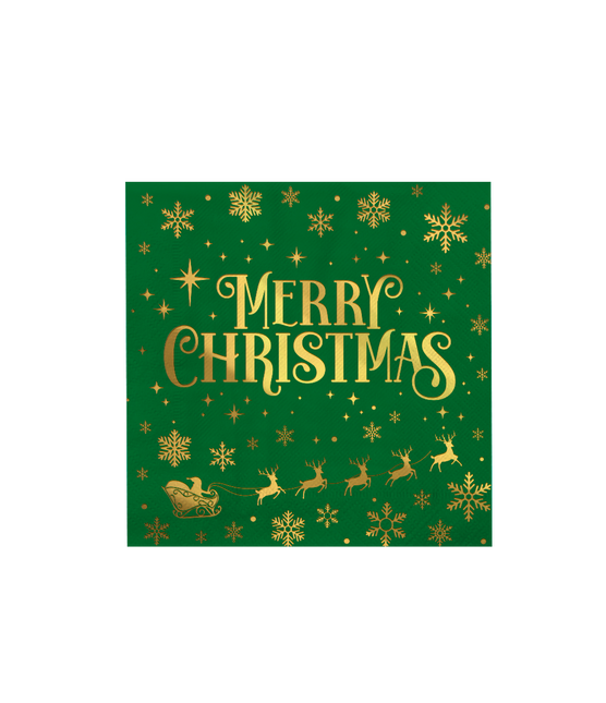 Tovaglioli - Verde Buon Natale