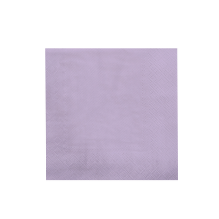 Tovaglioli viola pastello 16,5 cm 8 pezzi