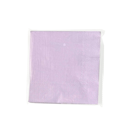 Tovaglioli viola pastello 16,5 cm 8 pezzi