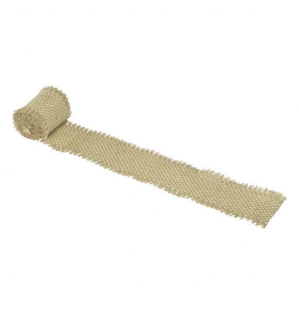 Nastro beige di iuta 10Cm 3m