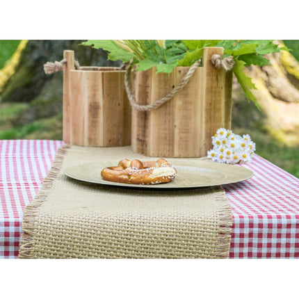 Nastro beige di iuta 10Cm 3m