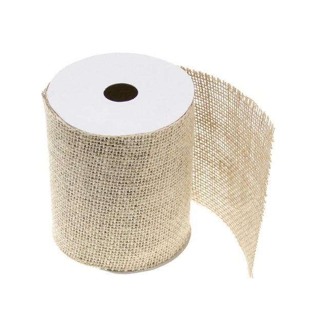 Nastro di iuta naturale 9,5CM X 5M