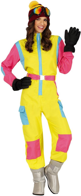 Neon 80S Skipak Geel Dames - Partywinkel - 8434077841860