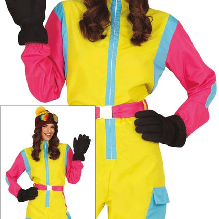 Neon 80S Skipak Geel Dames - Partywinkel - 8434077841860
