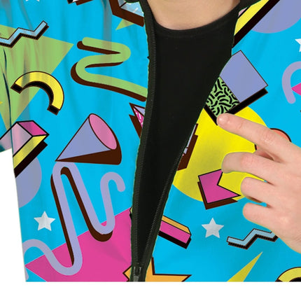 Neon 80S Trainingspak Fout Heren - Partywinkel - 8434077809921