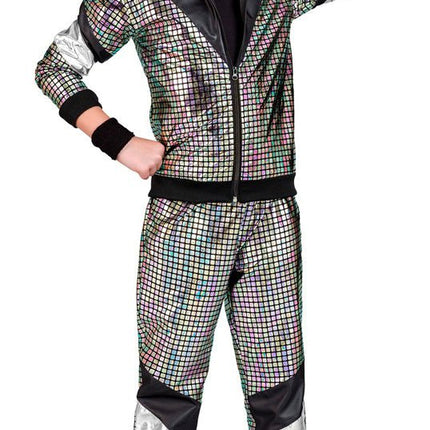 Neon 80S Trainingspak Fout Holografisch Kind van Widmann koop je bij Partywinkel