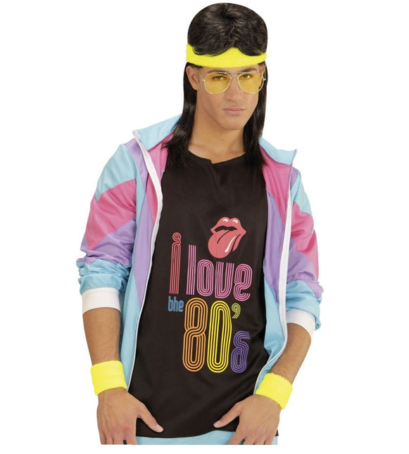 Neon Gele Zweetbandjes 2 delig van Widmann koop je bij Partywinkel