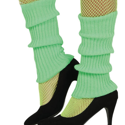 Neon Groene Beenwarmers van Fiestas Guirca koop je bij Partywinkel