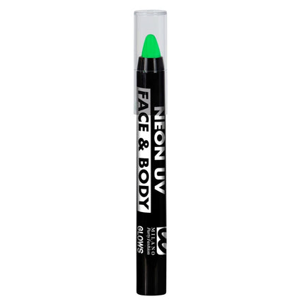 Neon Groene Schmink Potlood Glow In The Dark 3,5ml van Widmann koop je bij Partywinkel