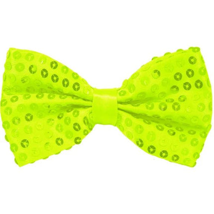 Neon Groene Strik Glitters van VDV Benefit koop je bij Partywinkel
