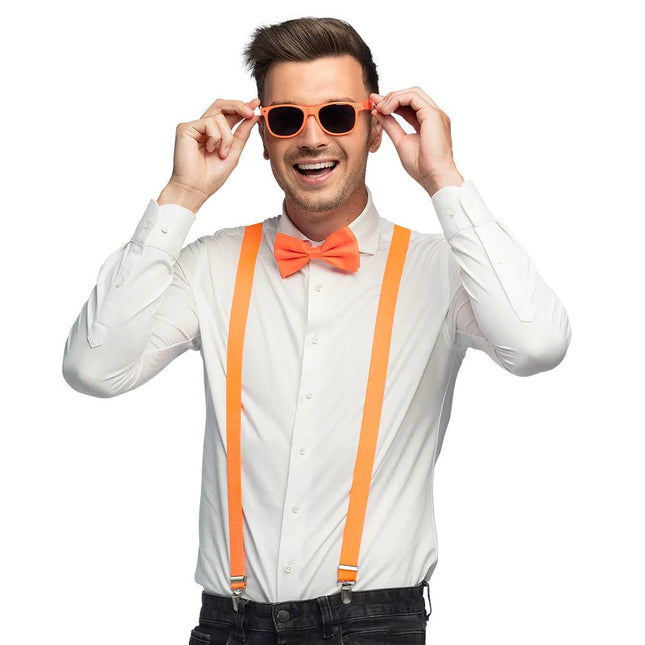 Neon Oranje Accessoireset 7 delig van Boland koop je bij Partywinkel