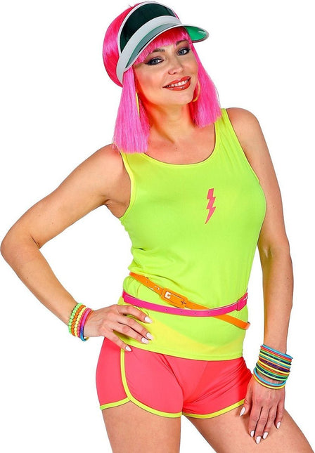 Neon Roze Riem Smal van Widmann koop je bij Partywinkel