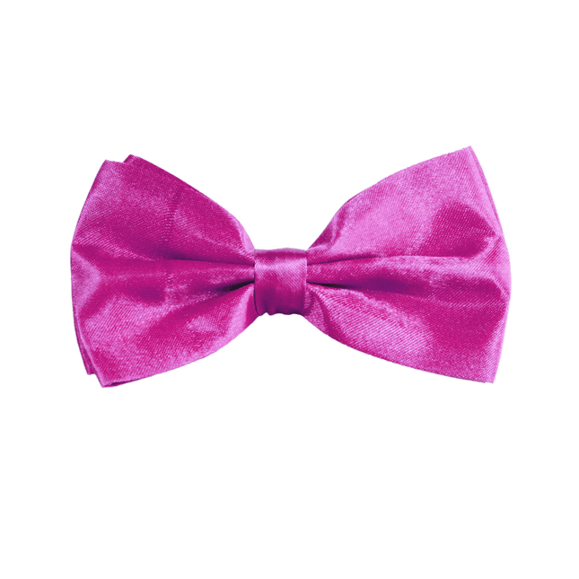 Neon Roze Vlinderdas van Partychimp koop je bij Partywinkel