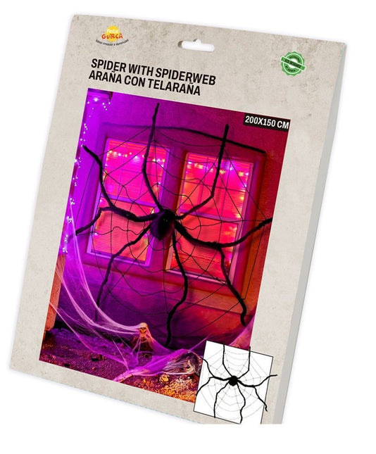 Nep Spinnenweb 2m van Fiestas Guirca koop je bij Partywinkel