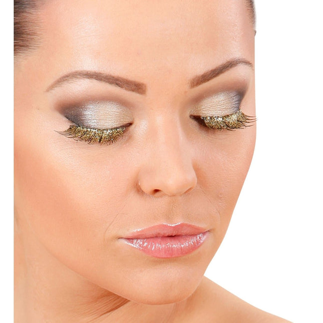 Nep Wimpers Goud van Widmann koop je bij Partywinkel