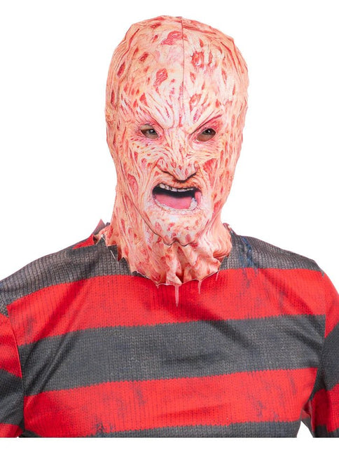 Nightmare On Elm Street, Freddy Krueger Balaclava van Smiffys koop je bij Partywinkel