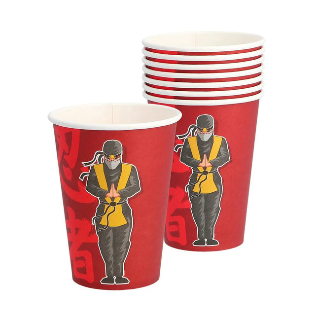 Ninja Bekers 210ml van Boland koop je bij Partywinkel