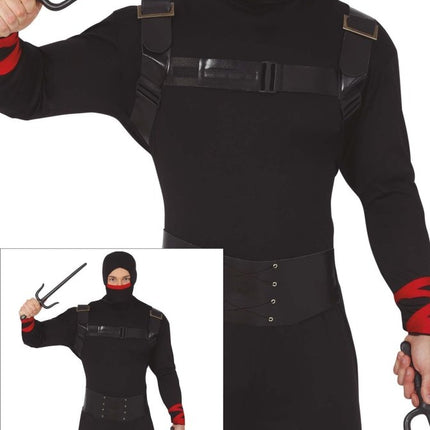 Ninja Kostuum Kind Zwart van Fiestas Guirca koop je bij Partywinkel