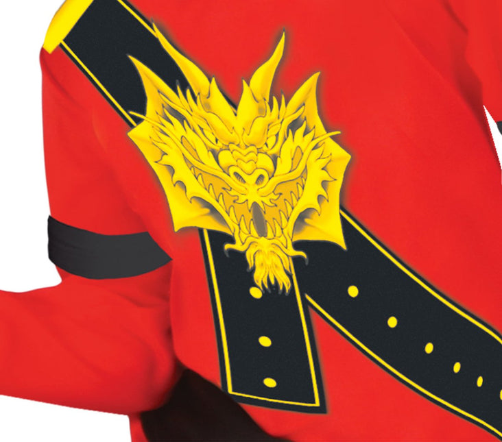 Ninja Pak Jumpsuit Kind Rood van Fiestas Guirca koop je bij Partywinkel