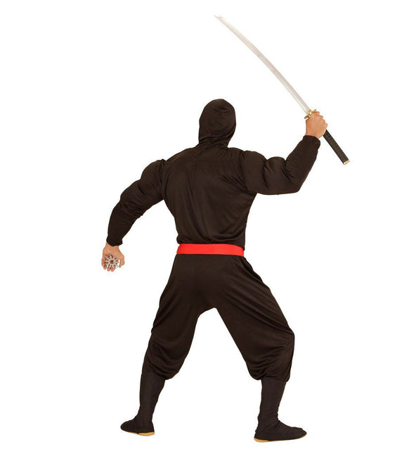 Ninja Pak Zwart Rood Heren - Partywinkel - 8003558005215