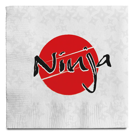 Ninja Servetten 33cm van Boland koop je bij Partywinkel