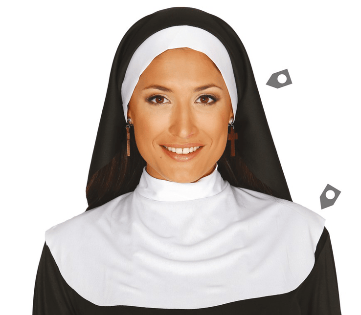 Nonnen Kap van Fiestas Guirca koop je bij Partywinkel