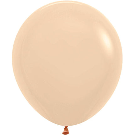 Nude Ballonnen Peach 45cm 25st van Sempertex koop je bij Partywinkel