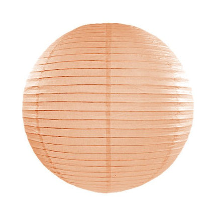 Nude Lampion Rond 35cm van Partydeco koop je bij Partywinkel