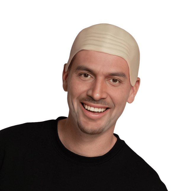 Nude Pruik Kaal van PartyXclusive koop je bij Partywinkel