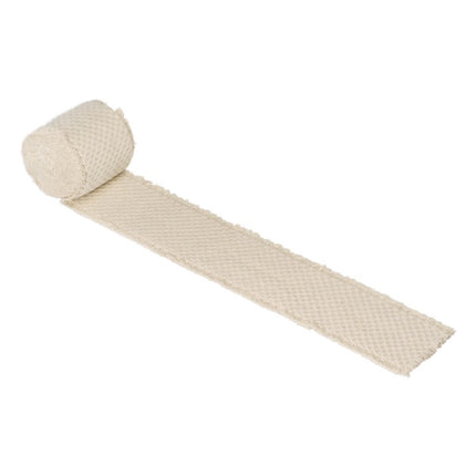 NASTRO IN COTONE AUTENTICO BIANCO SPORCO 10 CM X 3 M