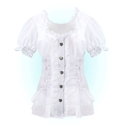 Oktoberfest Blouse Wit Dames van Widmann koop je bij Partywinkel
