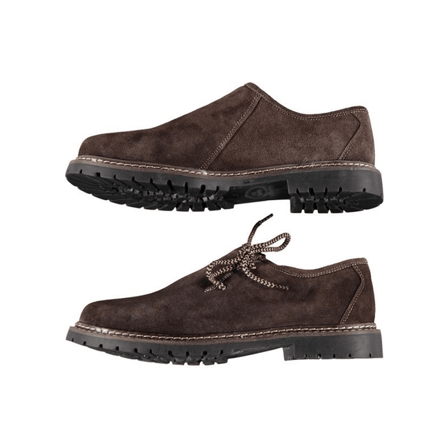 Oktoberfest Schoenen Donkerbruin Heren van Haus Huberts koop je bij Partywinkel