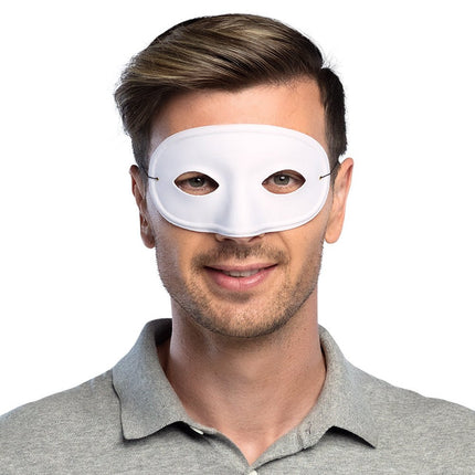 Oogmasker Wit van Boland koop je bij Partywinkel