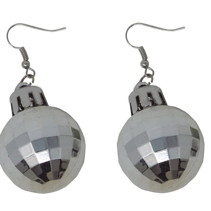 Oorbellen Disco Ball 2st van Fiestas Guirca koop je bij Partywinkel