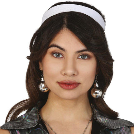 Oorbellen Disco Ball 2st van Fiestas Guirca koop je bij Partywinkel