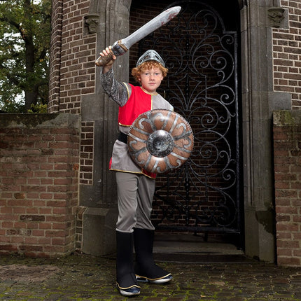 Opblaasbaar Schild En Zwaard 58cm van Boland koop je bij Partywinkel