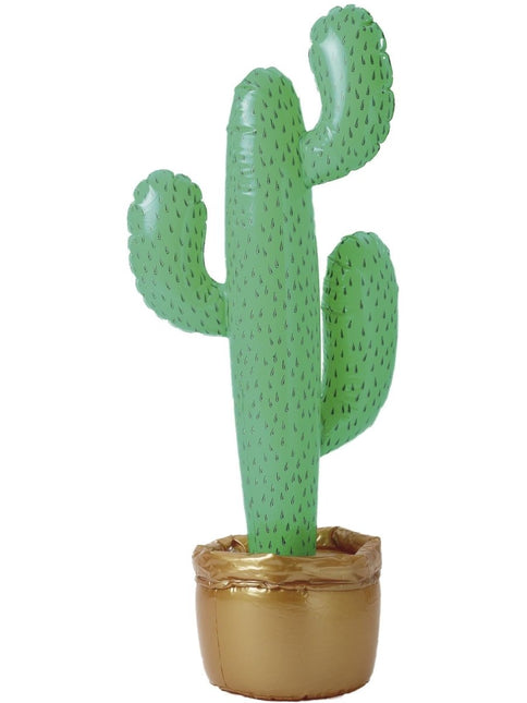 Opblaasbare Cactus Deluxe 90cm van Smiffys koop je bij Partywinkel