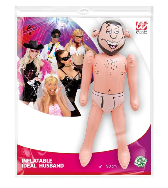 Opblaaspop Man 90cm van Widmann koop je bij Partywinkel