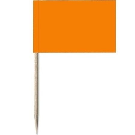 Oranje Cocktailprikkers 6cm 50st van WeFiesta koop je bij Partywinkel