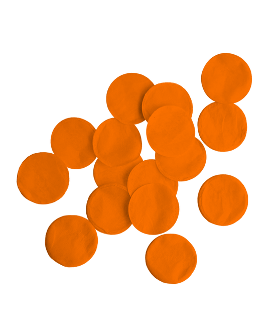 Oranje Confetti 50gr van Paper Dreams koop je bij Partywinkel