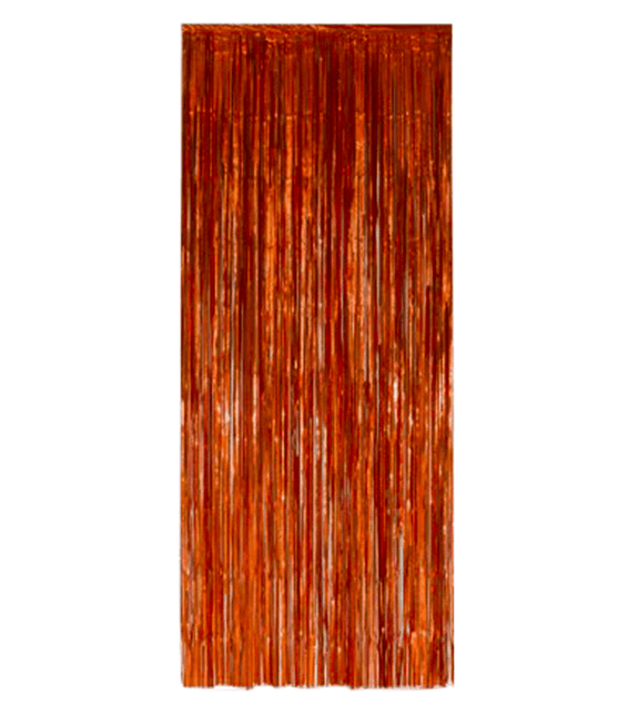 Oranje Deurgordijn Folie 2,4m van WeFiesta koop je bij Partywinkel