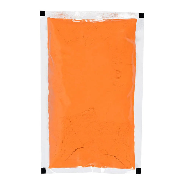 Oranje Holi Poeder 70gr van Boland koop je bij Partywinkel