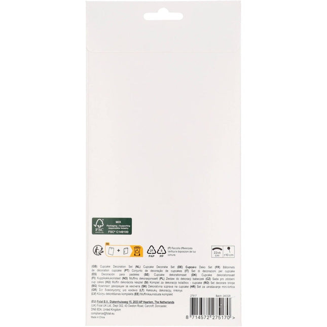 Paard Cupcake Toppers 12 delig van Folat koop je bij Partywinkel