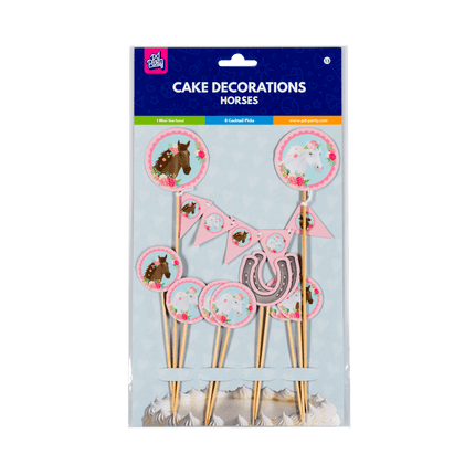 Paard Taarttopper 30cm - Partywinkel - 8716764241291