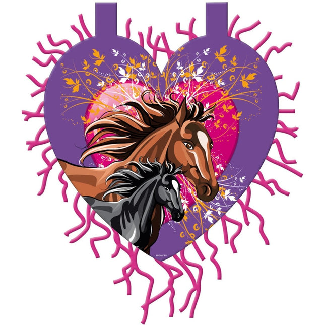 Paarden Stoeldecoratie 33cm - Partywinkel - 8714572260770