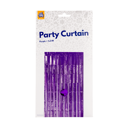 Paars Deurgordijn 2m - Partywinkel - 8716764236648