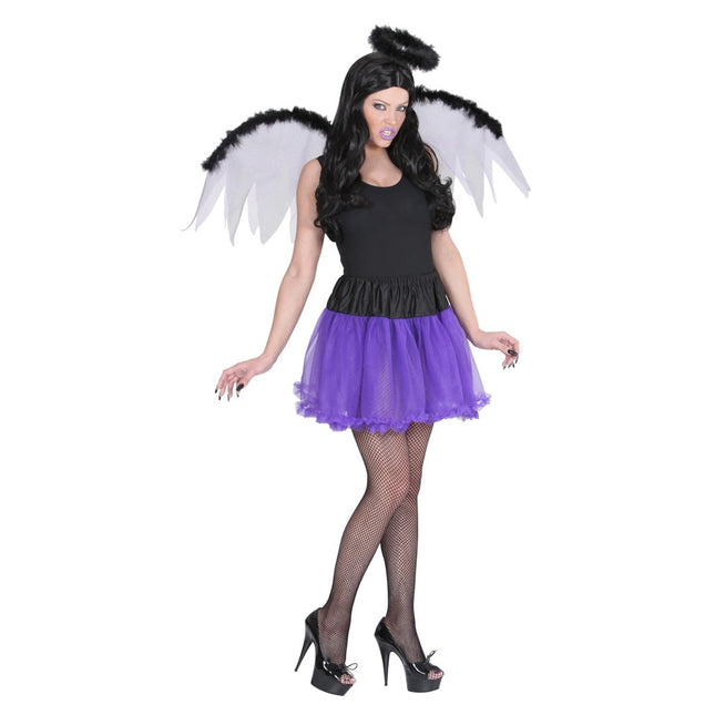 Paars Tutu Kort van Widmann koop je bij Partywinkel